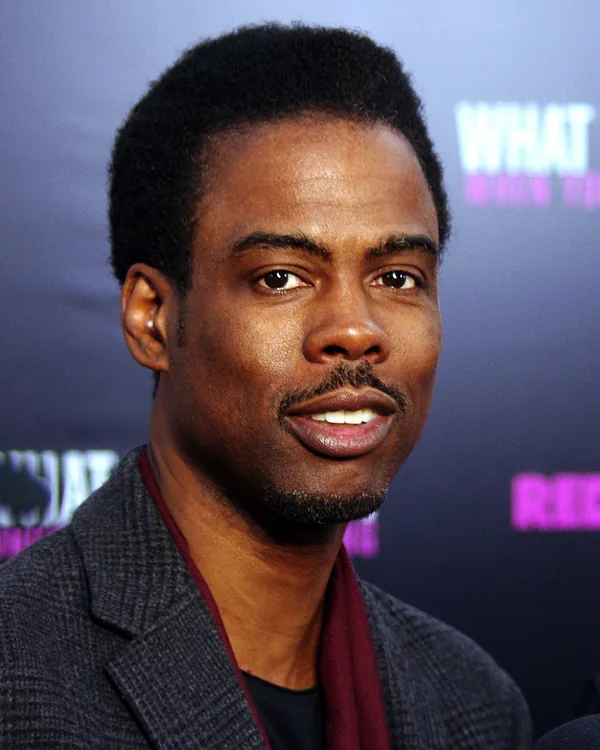 Chris Rock, comediwr o Yr Unol Daleithiau