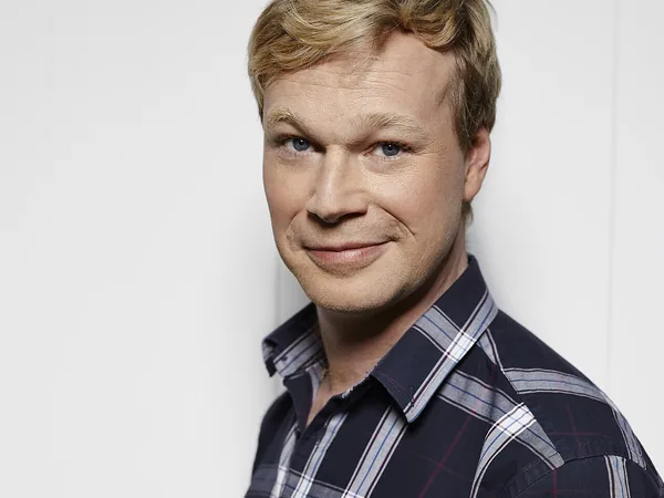 Johan Glans, komiker från Sverige