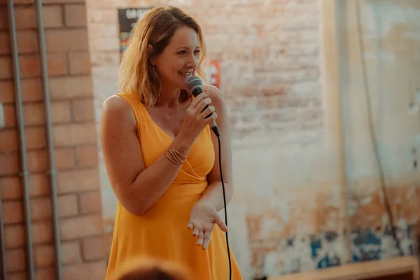 Romina Cocca, comedian from Spain